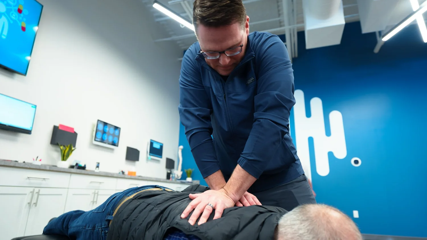 Patients receiving care at Ability Chiropractic