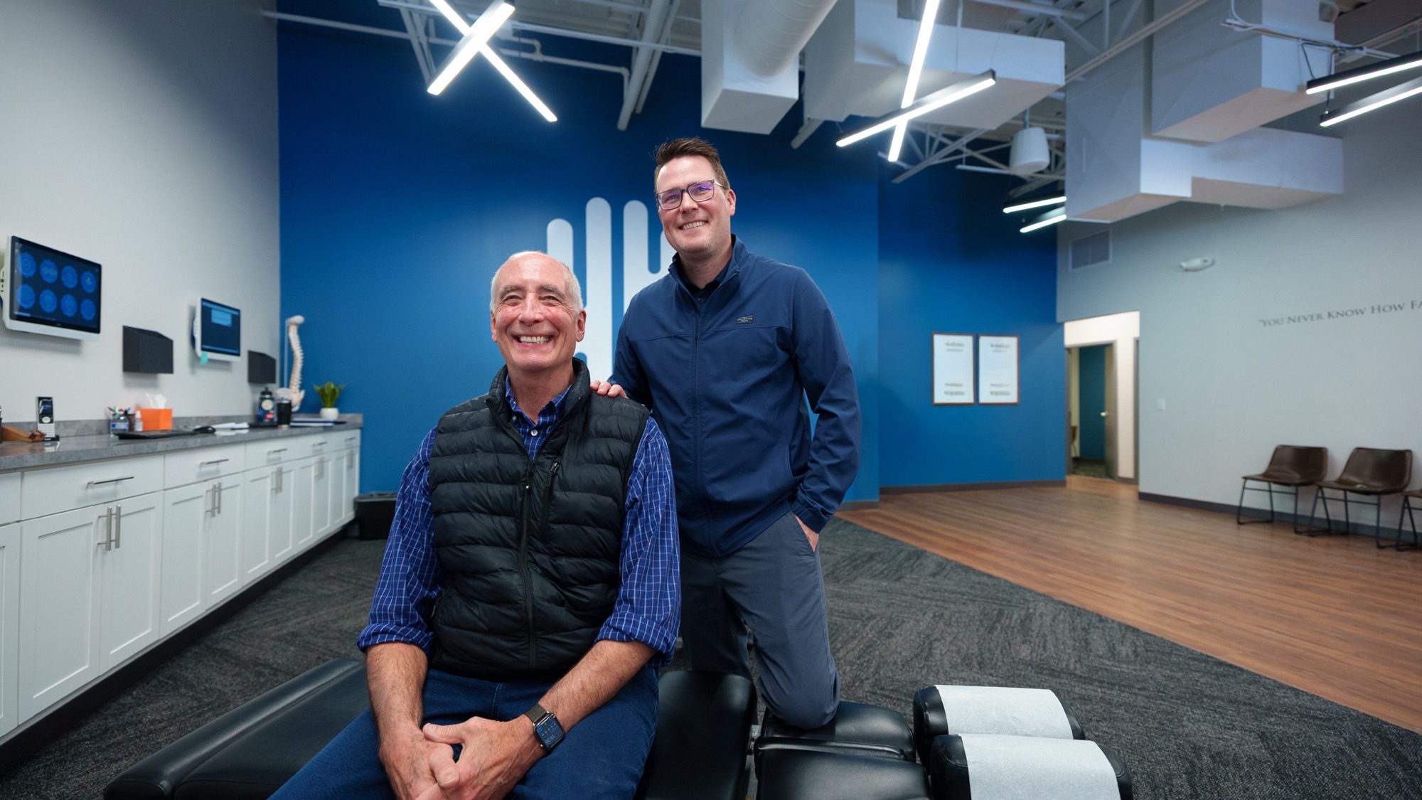 Patients receiving care at Ability Chiropractic