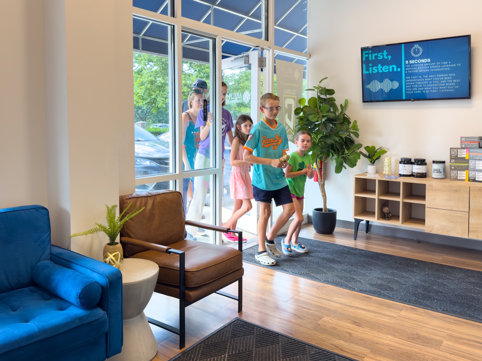 Patients receiving care at Ability Chiropractic